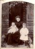 Alice Garnett with sons Thomas & baby Stanley Payne.