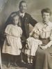 Samuel Watts with wife Emily nee Seymour and daughters Doris Emily and Rose Mary